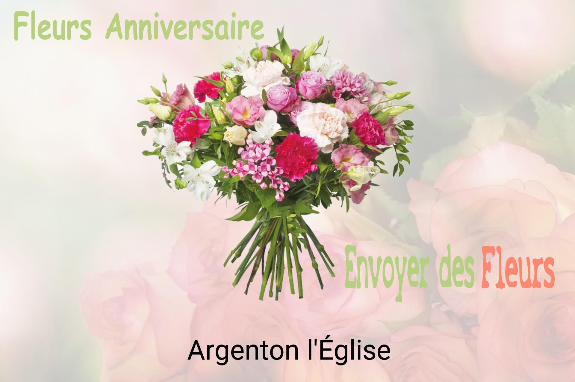 Bouquet de fleurs d’anniversaire livré à Argenton-l'Église