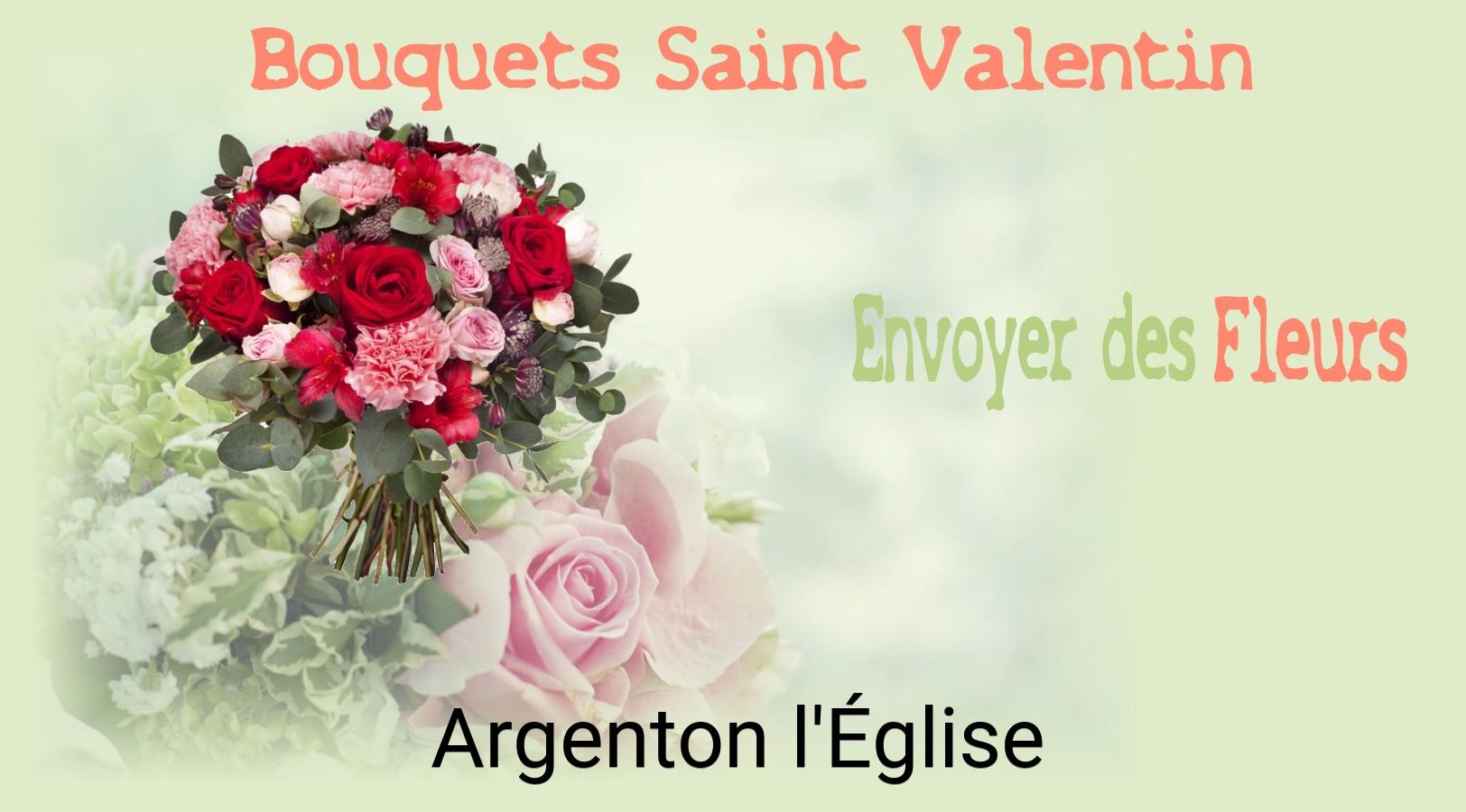Roses de Saint-Valentin livrées à Argenton-l'Église